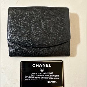 🖤🖤 Chanel Caviar Timeless CC Conpact Wallet